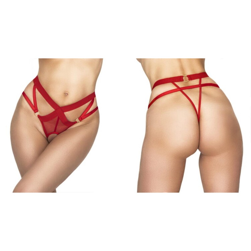 MEREDITH THONG RED XXL/XXXL